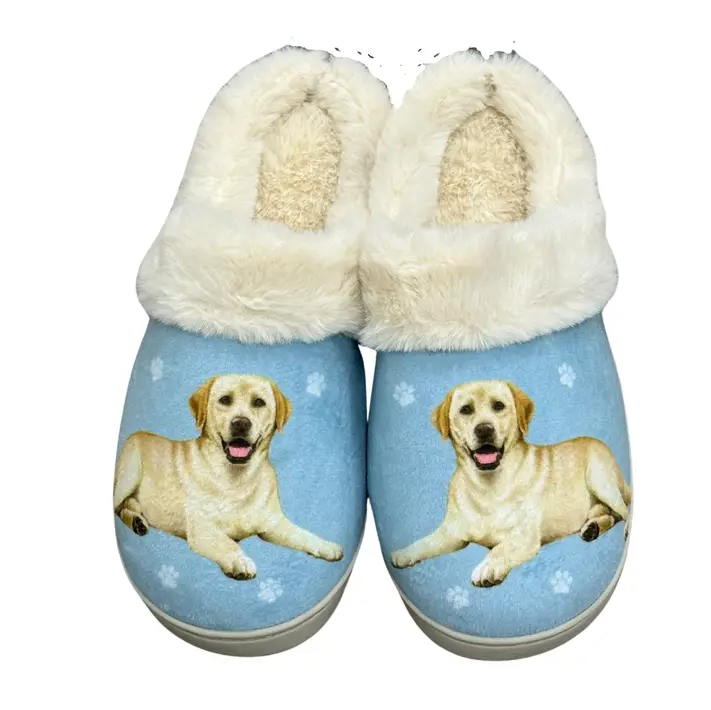 Labrador Yellow Snuggs Slippers - Premium Slippers from E&S Pets - Just $24.95! Shop now at Pat's Monograms