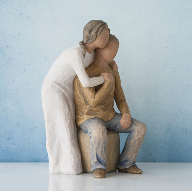 You and Me (darker Skin Tone) - Premium Figurines from Willow Tree - Just $49.95! Shop now at Pat's Monograms