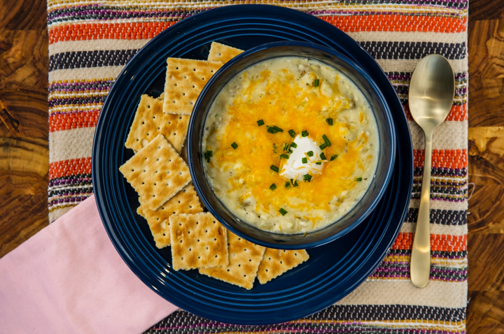 Yummy Baked Potato Soup - Premium gourmet Foods from Crockstar - Just $9.95! Shop now at Pat's Monograms