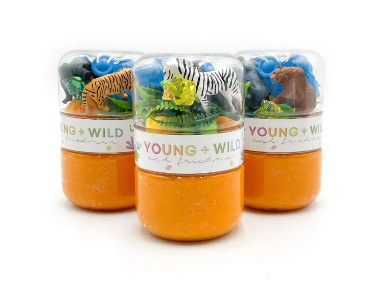 Zoo Grab N Go Dough Jar - Premium Play Sets from Young Wild & Friedman - Just $14.95! Shop now at Pat's Monograms