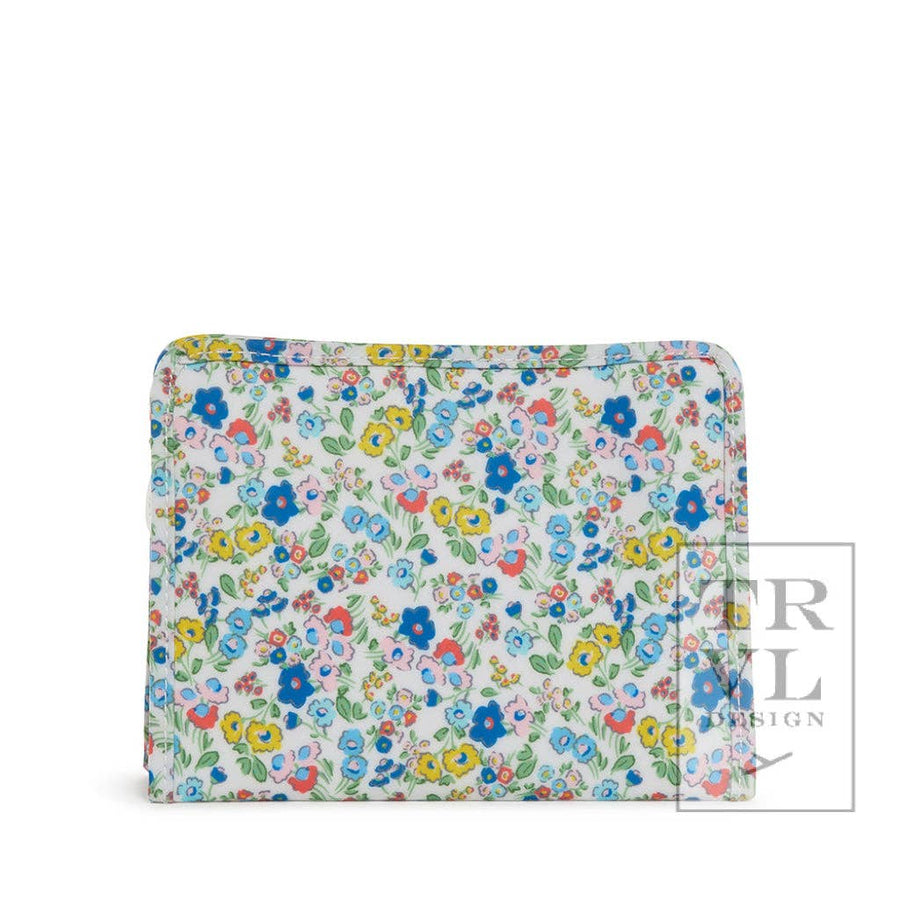 Roadie Medium - Posies Zip Bag - Premium travel bag from TRVL Design - Just $28.95! Shop now at Pat's Monograms