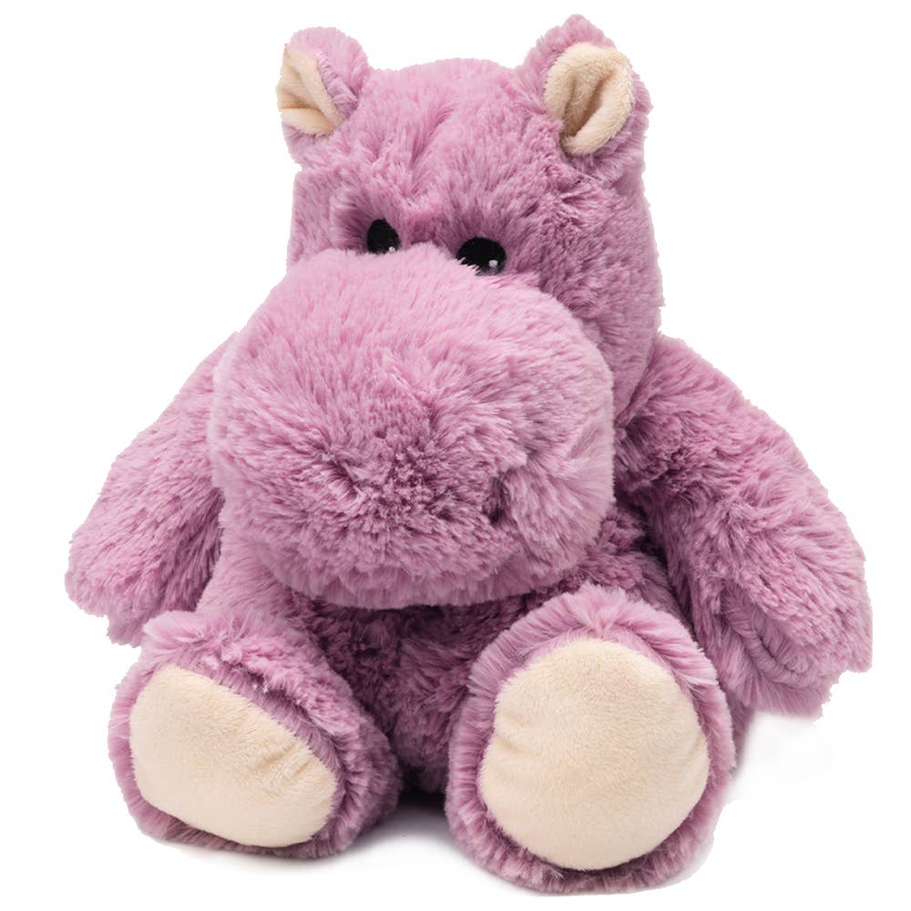 Hippo Junior Warmies - Premium stuffed animals from Warmies - Just $14.99! Shop now at Pat's Monograms