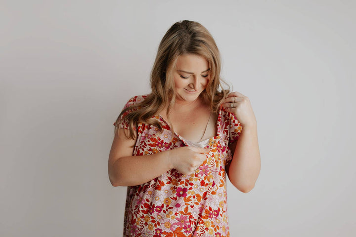 Wild Child Maternity Mommy Labor and Delivery/ Nursing Gown - Premium Maternity Clothing from Three Little Tots - Just $36! Shop now at Pat's Monograms