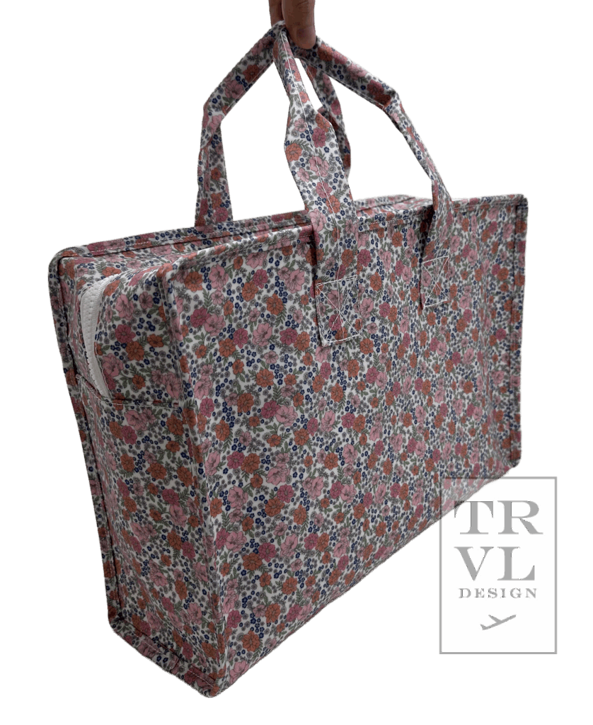 Overnight Tote - Garden Floral - Premium Bags and Totes from TRVL Design - Just $45.95! Shop now at Pat's Monograms