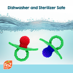 RaZberry Silicone Teether - Blue Moon - Premium Baby Soothers from RaZbaby - Just $5.95! Shop now at Pat's Monograms