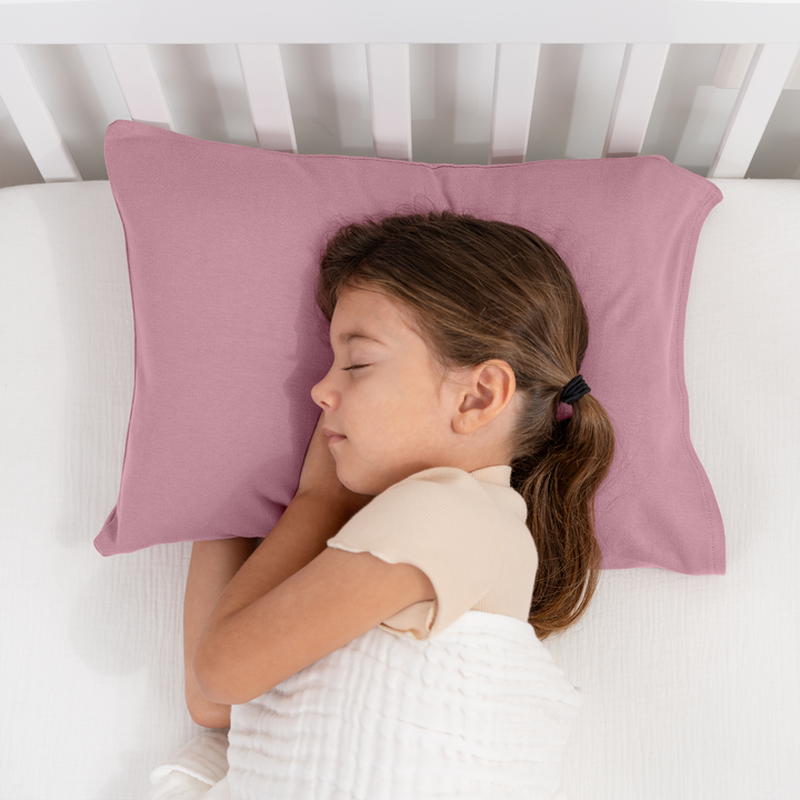 Toddler Pillow with Soft Cotton and Muslin Cotton Pillowcase - Premium pillow from Comfy Cubs - Just $24.95! Shop now at Pat's Monograms