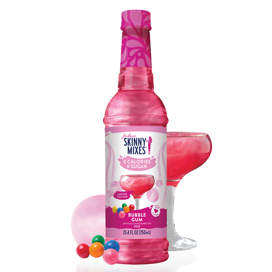 Sugar Free Bubble Gum Syrup - Limited Time Offer - Premium syrup from Jordan's Skinny Mixes - Just $8.95! Shop now at Pat's Monograms