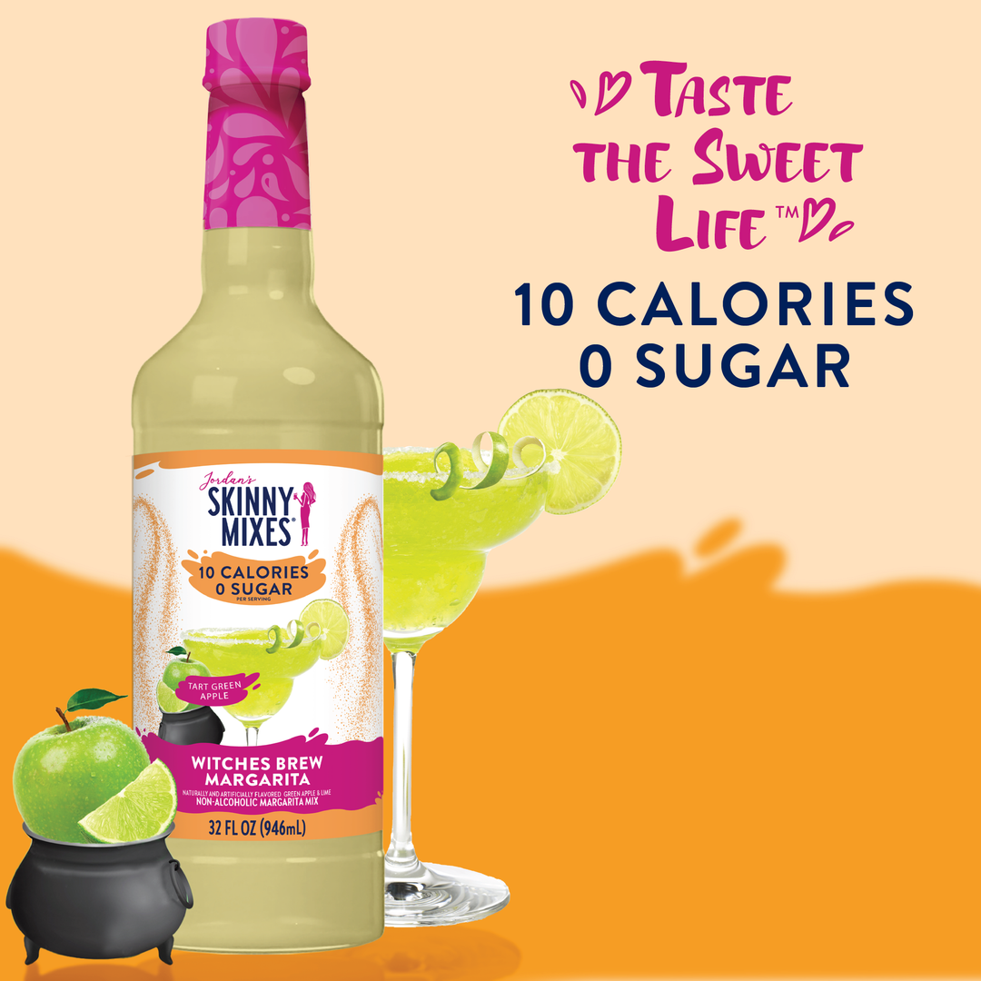 Witches Brew Green Apple Margarita Mix - Sugar Free Mixer - Premium drink mix from Jordan's Skinny Mixes - Just $8.95! Shop now at Pat's Monograms