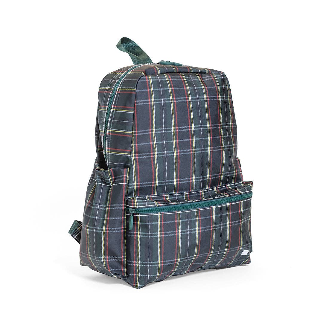 Backpacker - Cambridge Plaid - Premium Backpack from TRVL Design - Just $64.95! Shop now at Pat's Monograms