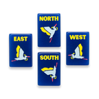 Signature Engraved Tile Set- Navy