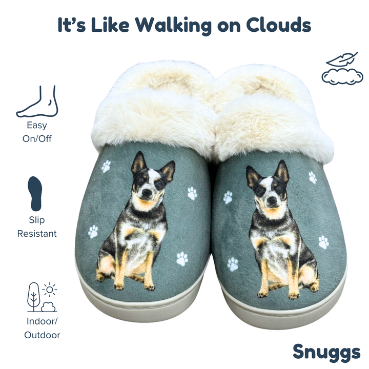 Australian Cattle Dog Snuggs Slipper - Premium Slippers from E&S Pets - Just $24.95! Shop now at Pat's Monograms