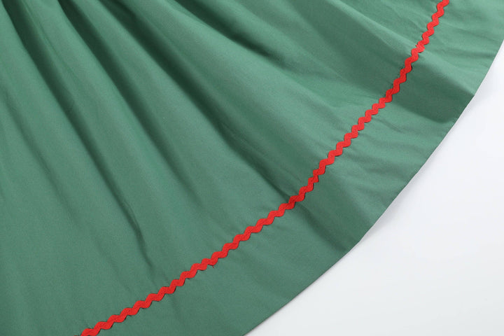 Green Christmas Tree Smocked Bishop Dress - Premium Baby & Toddler Dresses from Lil Cactus - Just $38.95! Shop now at Pat's Monograms