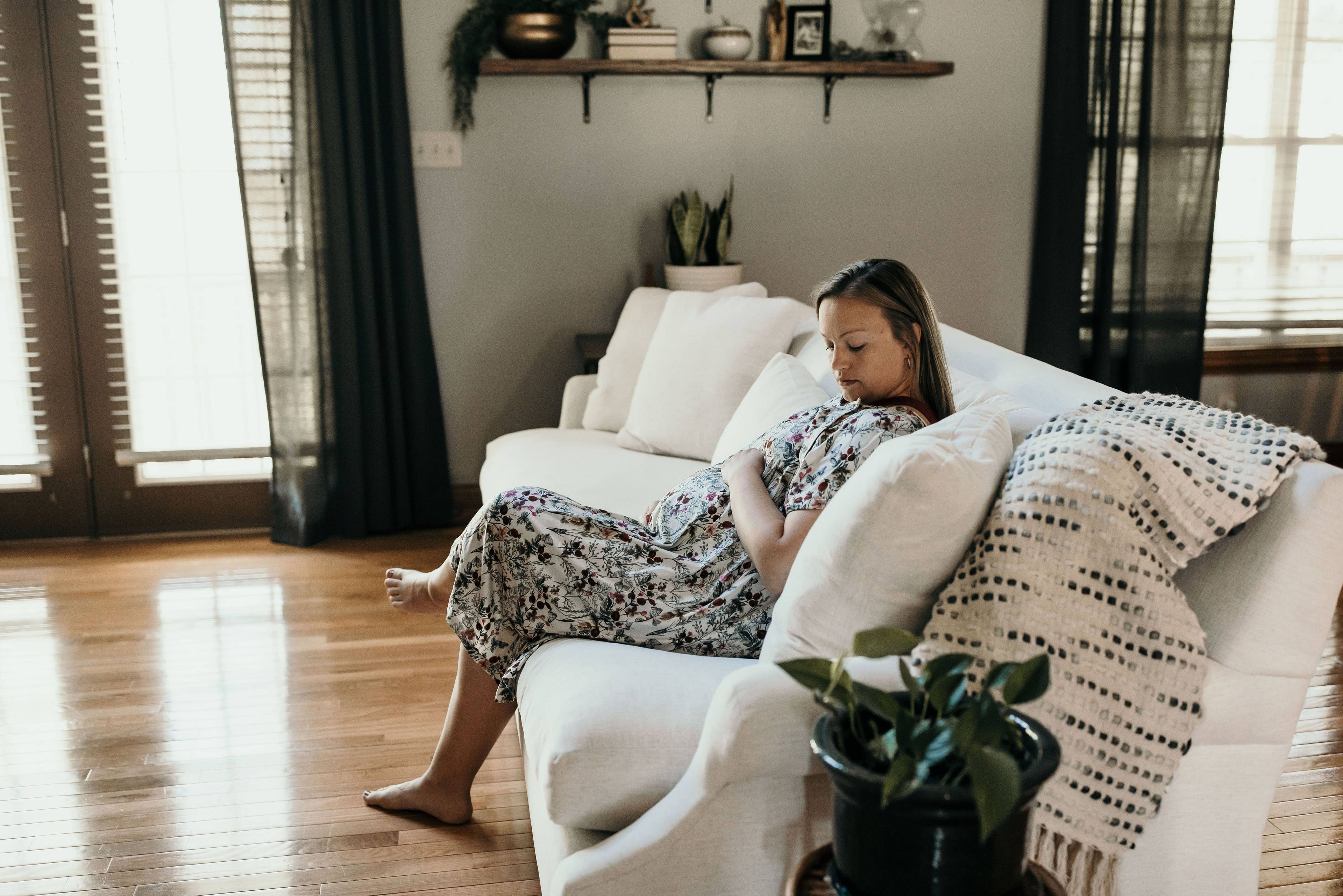 Floral Mommy Labor and Delivery/ Nursing Gown - Premium Maternity Clothing from Three Little Tots - Just $36.95! Shop now at Pat's Monograms