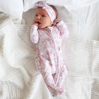 Fancy Frills Ruffle Zipper Footie