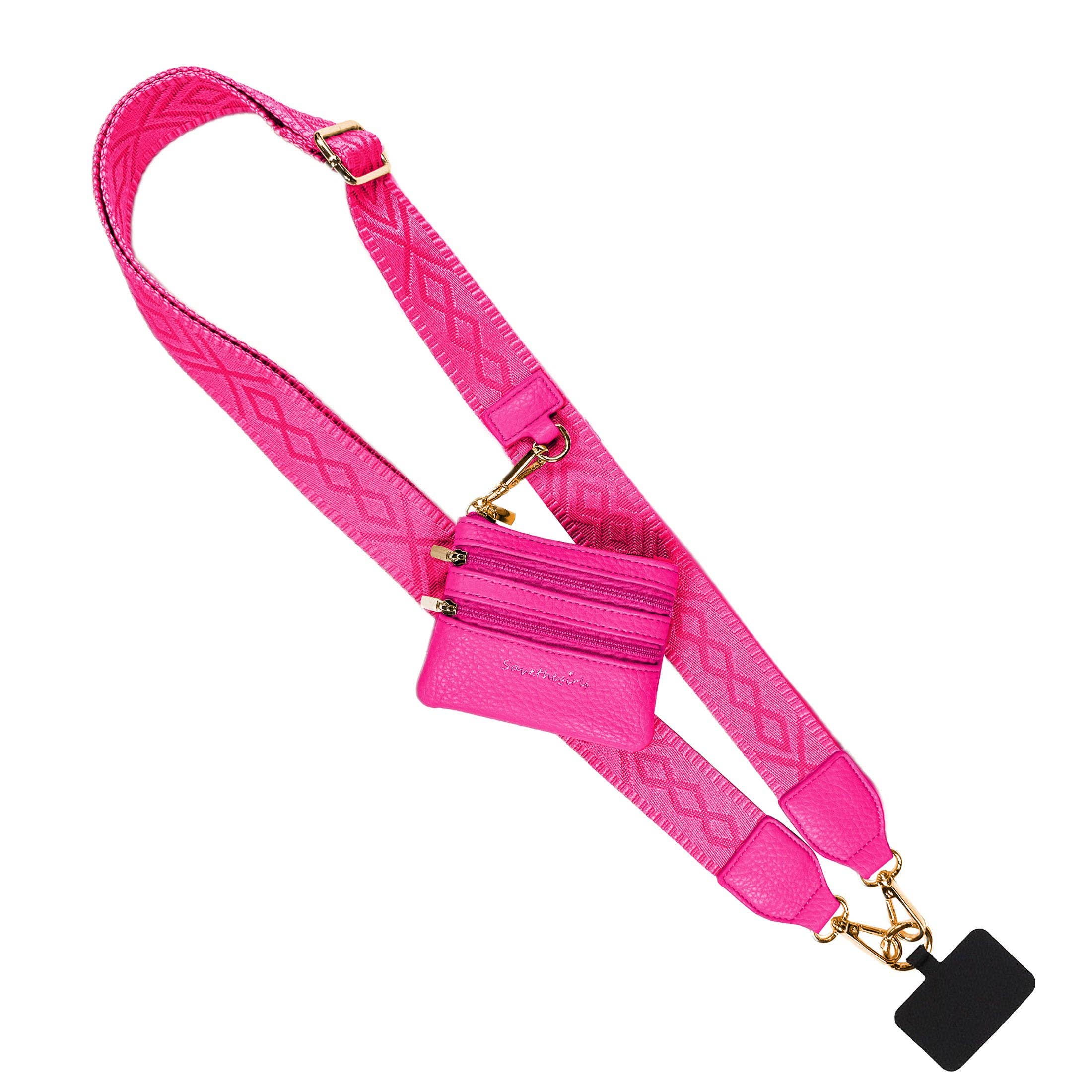Clip & Go Strap w/Zippered Pouch Classic - Premium Accessories from Save The Girls - Just $29.95! Shop now at Pat's Monograms