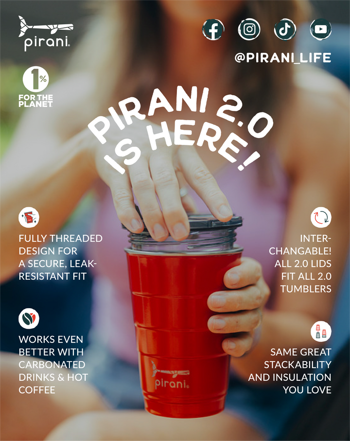 Insulated Stackable Tumbler 16 oz - Premium drinkware from Pirani Life - Just $26.95! Shop now at Pat's Monograms