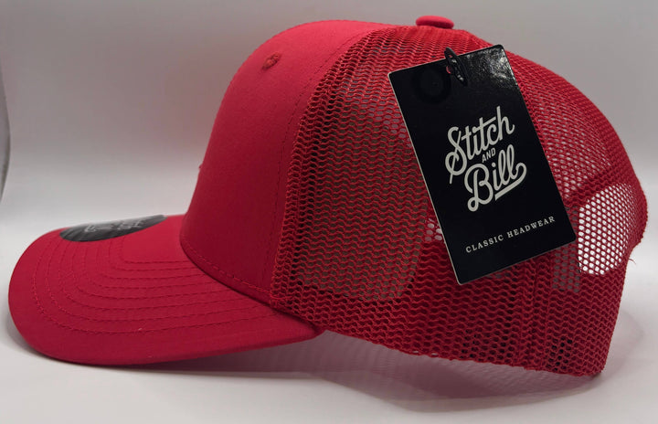 Trucker Adjustable Baseball Cap Premium Quality Men Women - Premium Headwear from Stitch and Bill Wholesale Hats - Just $9! Shop now at Pat's Monograms