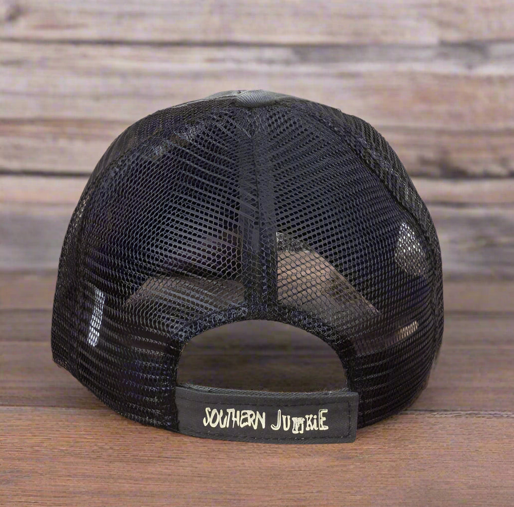 GIRLS Distressed Mesh Back Caps - Premium baseball cap from GRACE+EMMA by Southern Grace - Just $8.95! Shop now at Pat's Monograms