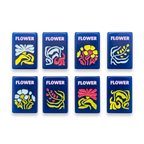 Signature Engraved Tile Set- Navy