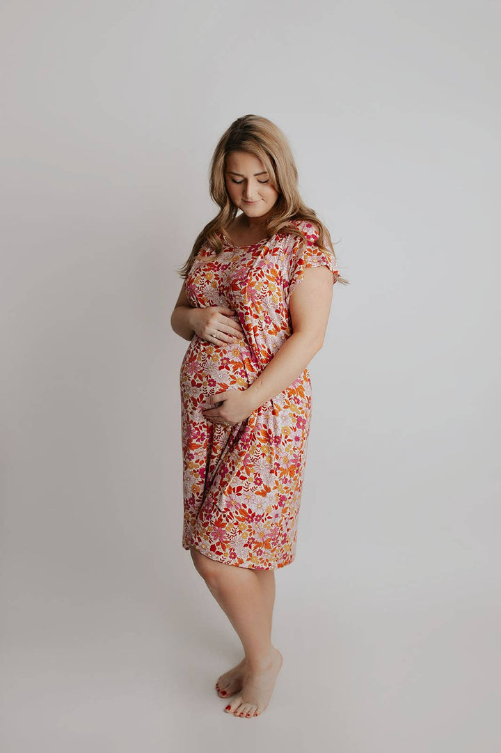 Wild Child Maternity Mommy Labor and Delivery/ Nursing Gown - Premium Maternity Clothing from Three Little Tots - Just $36! Shop now at Pat's Monograms