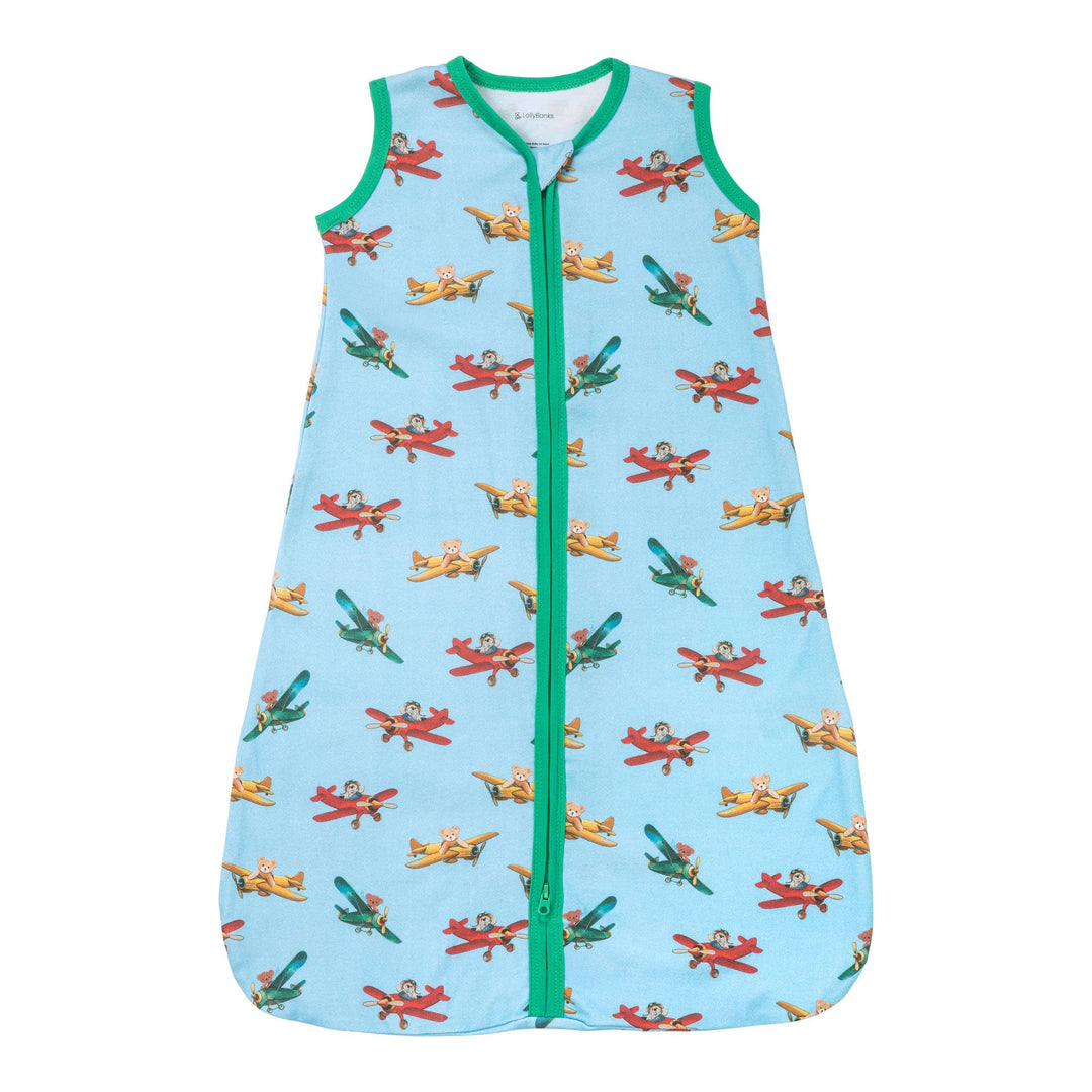 Pilot Paws Baby Sleep Sack, 100% Organic Cotton - Premium Baby Sleepwear from LollyBanks - Just $21.95! Shop now at Pat's Monograms