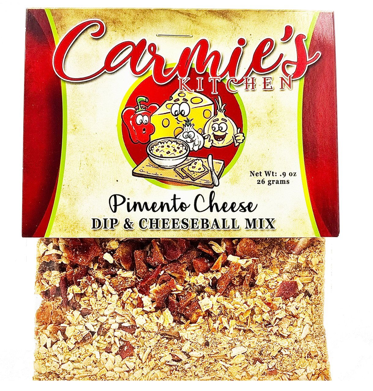 Pimento Cheese Dip & Cheeseball Mix - Premium Gourmet Foods from Carmie's Kitchen - Just $5! Shop now at Pat's Monograms