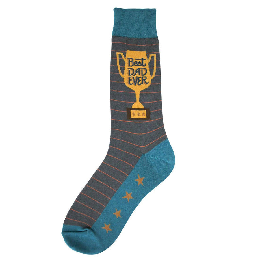 Men's Best Dad Socks - Premium Socks from Foot Traffic Socks - Just $10.95! Shop now at Pat's Monograms