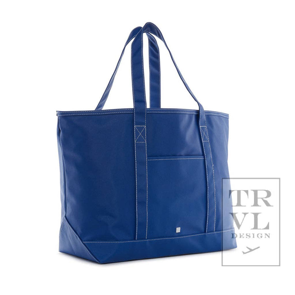 Maxi Tote - Coated Canvas Large Blue Bell - Premium Bags and Totes from TRVL Design - Just $76! Shop now at Pat's Monograms