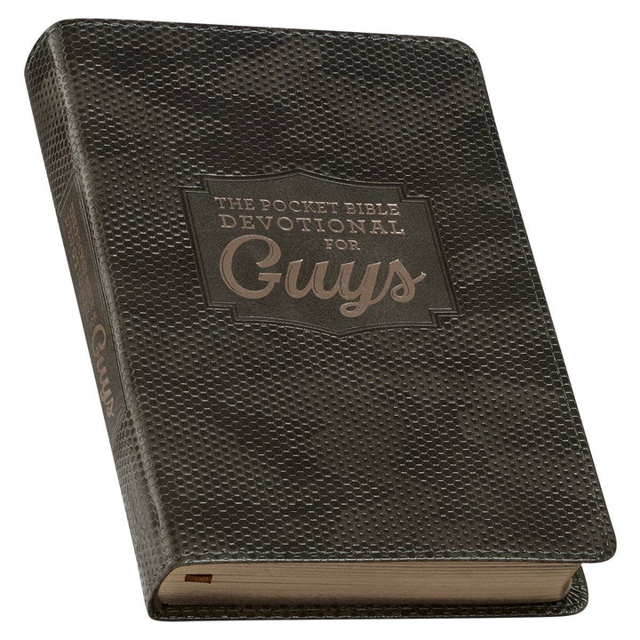 Pocket Devotional for Guys Lux Camo - Premium Books and Devotionals from Christian Art Gifts - Just $14.99! Shop now at Pat's Monograms