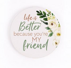Ceramic Car Coasters - Premium Accessories from P. Graham Dunn - Just $3.00! Shop now at Pat's Monograms