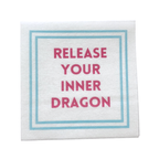 MAHJONG NAPKINS | 5'' x 5'' Luxury, Linen-Feel, Eco-Friendly