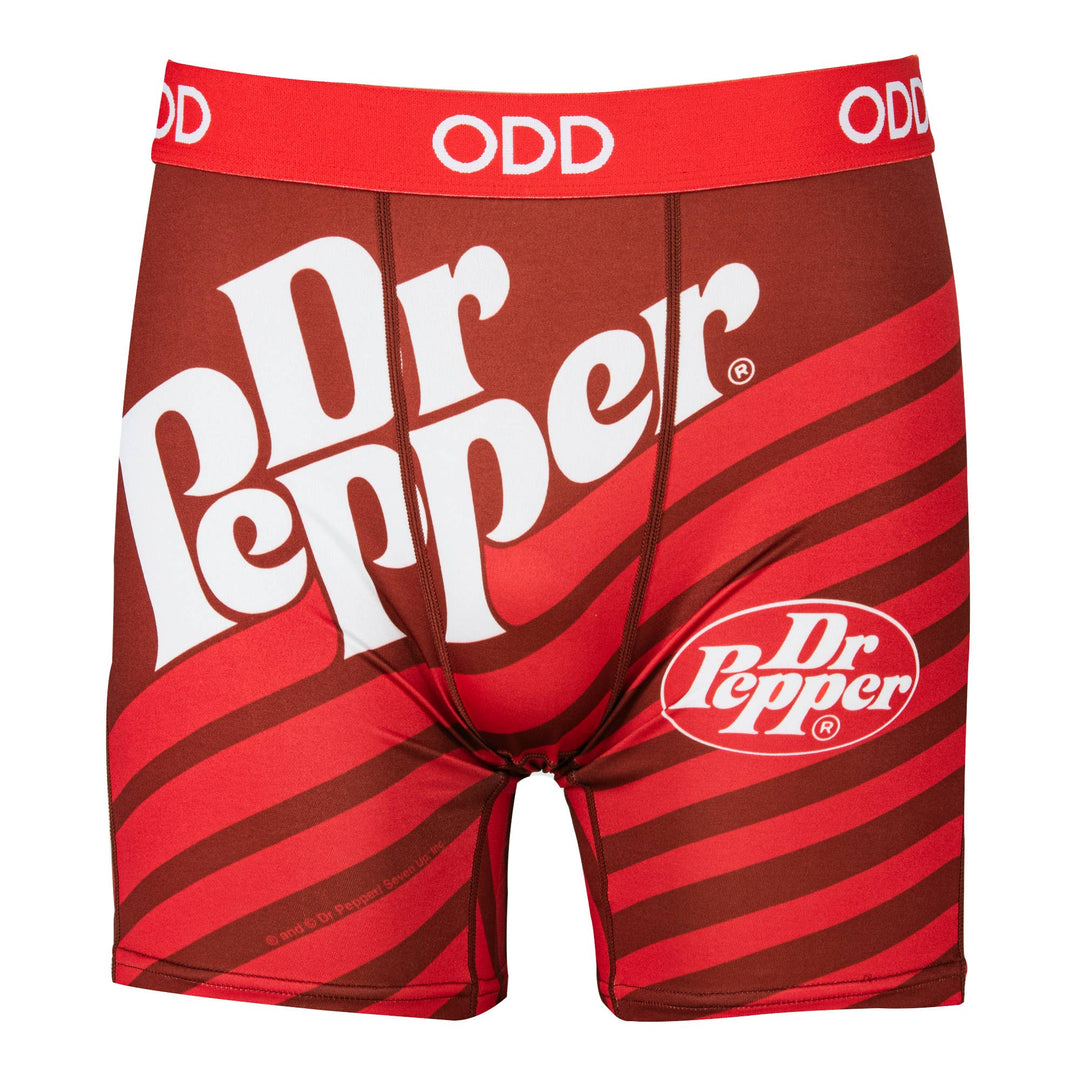 Dr Pepper Stripes - Mens Odd Boxer Briefs - Premium Accessories from Odd Sox - Just $22.95! Shop now at Pat's Monograms