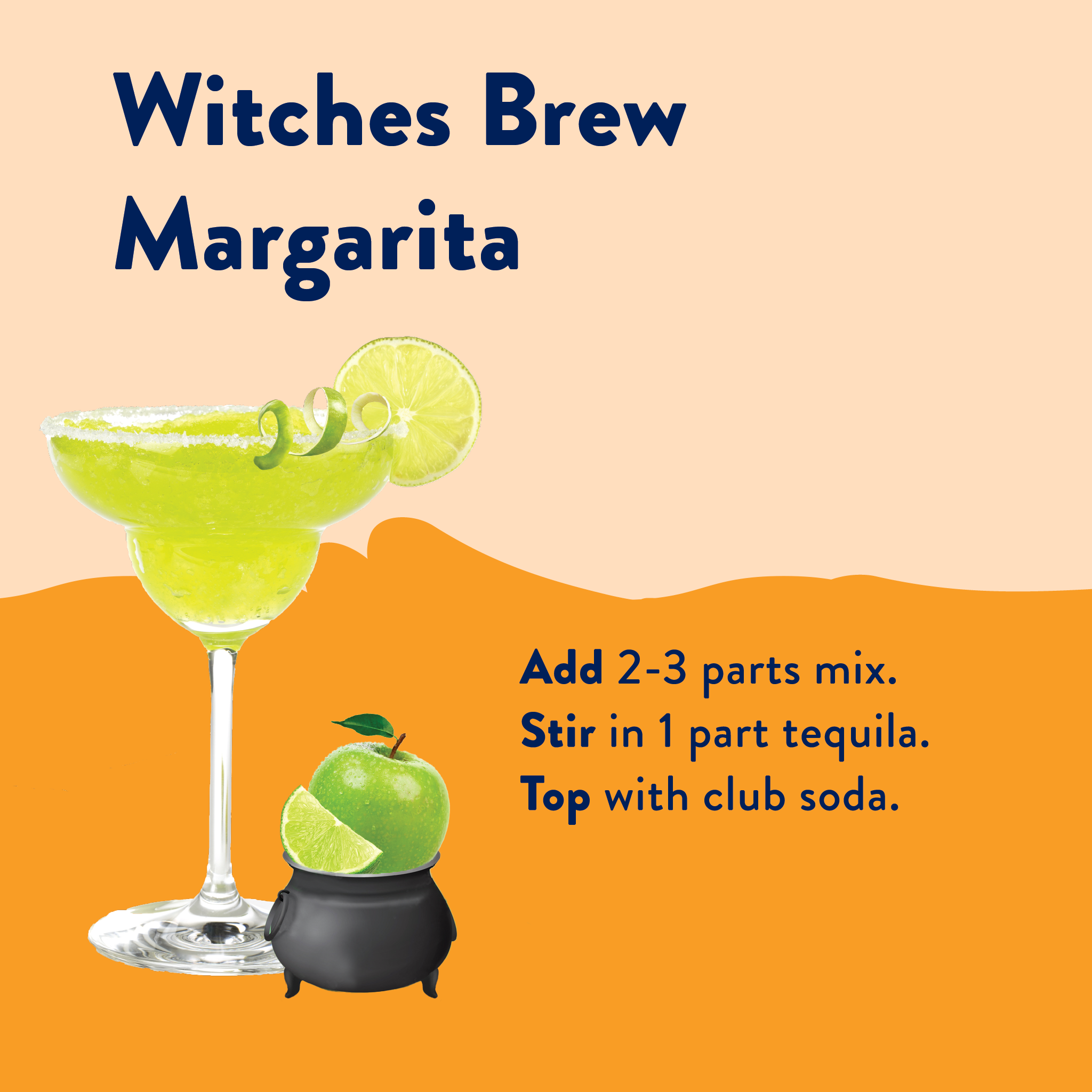 Witches Brew Green Apple Margarita Mix - Sugar Free Mixer - Premium drink mix from Jordan's Skinny Mixes - Just $9.59! Shop now at Pat's Monograms