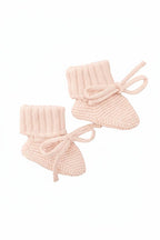Knit Baby Booties | Ash