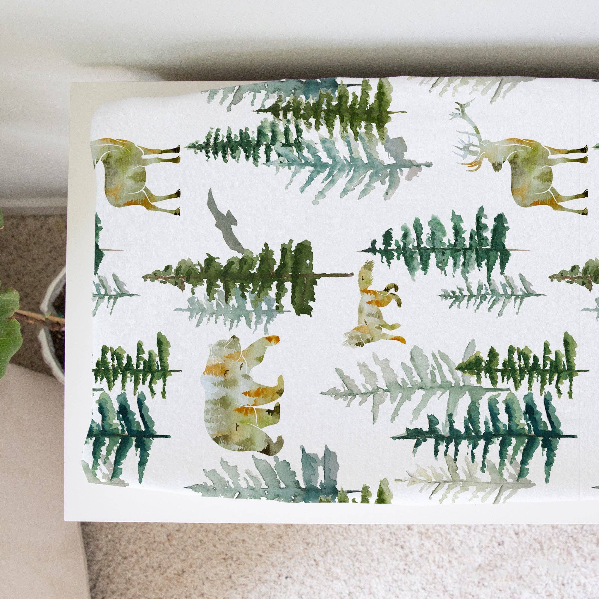 Changing Pad Cover - In The Woods - Premium Baby Accessories from Honey Lemonade - Just $25.95! Shop now at Pat's Monograms