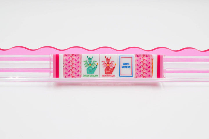 Crystal Prism Pink | Mahjong with Bold Angles and Vibrant Vibes - Premium Mahjong from My Fair Mahjong - Just $365! Shop now at Pat's Monograms