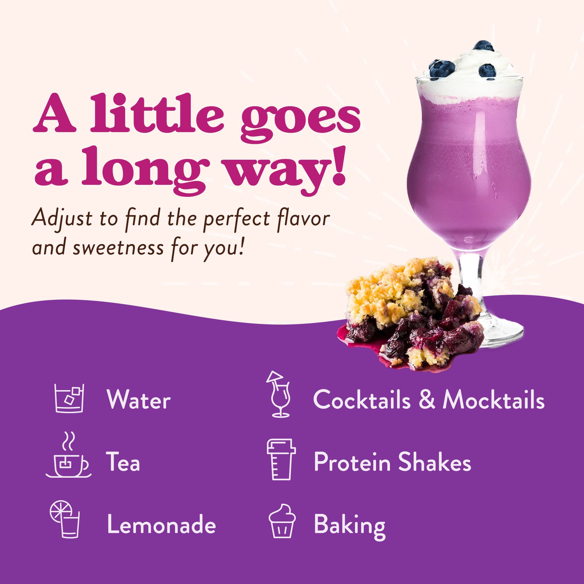 Sugar Free Blueberry Cobbler Syrup - Premium drink mix from Jordan's Skinny Mixes - Just $9.59! Shop now at Pat's Monograms