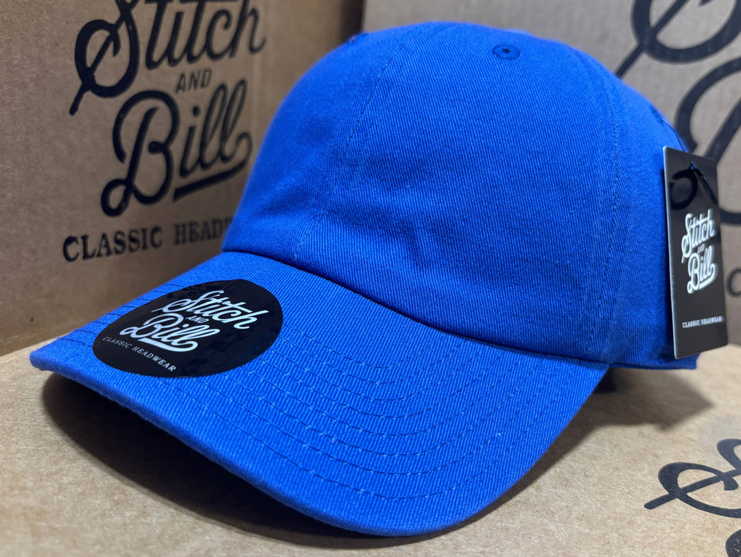 Premium Low Profile Baseball Cap - Dad Hat - Premium Headwear from Stitch and Bill Wholesale Hats - Just $8! Shop now at Pat's Monograms