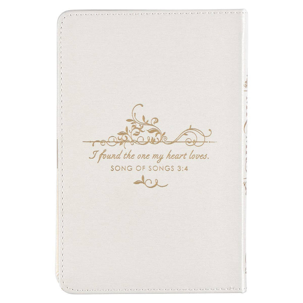Mr. & Mrs. 366 Devotions for Couples White Faux Leather Devo - Premium Books and Devotionals from Christian Art Gifts - Just $16.99! Shop now at Pat's Monograms