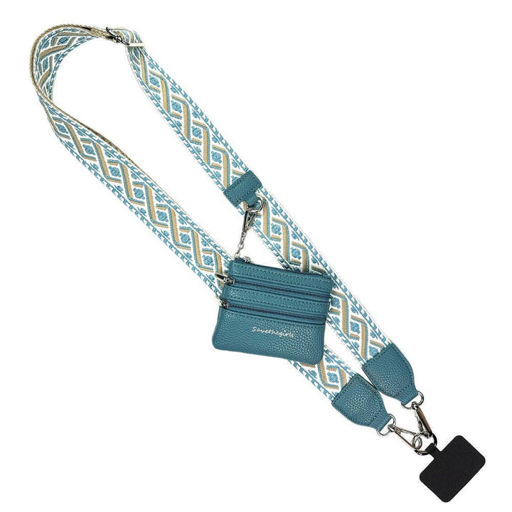 Clip & Go Strap w/Zippered Pouch - Premium phone accessories from Save The Girls - Just $31.95! Shop now at Pat's Monograms