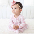 Fancy Frills Ruffle Zipper Footie