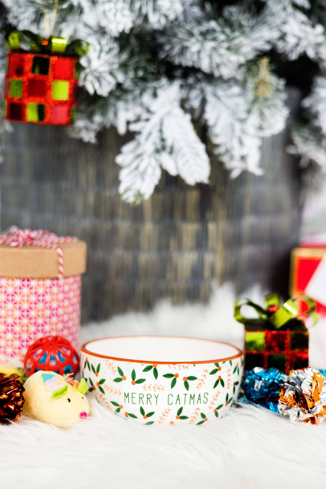 Merry Catmas, Cat Holiday And Christmas Feeding Bowl - Premium Pet Accessories from Pearhead - Just $8.95! Shop now at Pat's Monograms