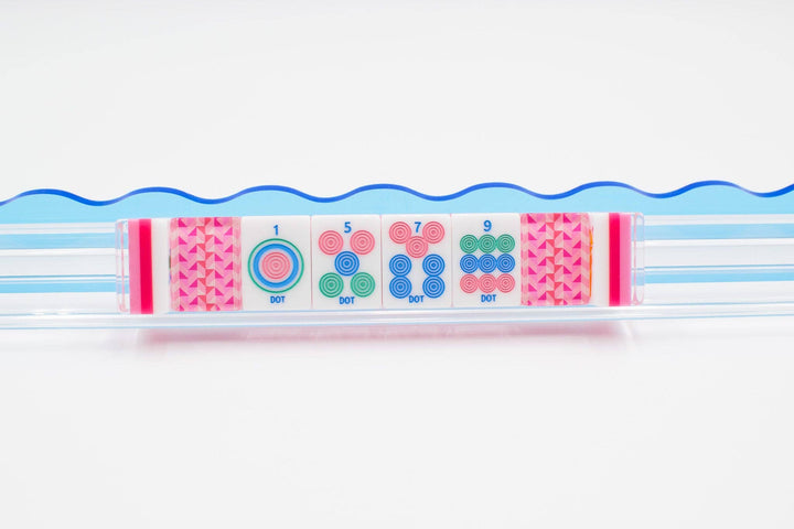 Crystal Prism Pink | Mahjong with Bold Angles and Vibrant Vibes - Premium Mahjong from My Fair Mahjong - Just $365! Shop now at Pat's Monograms