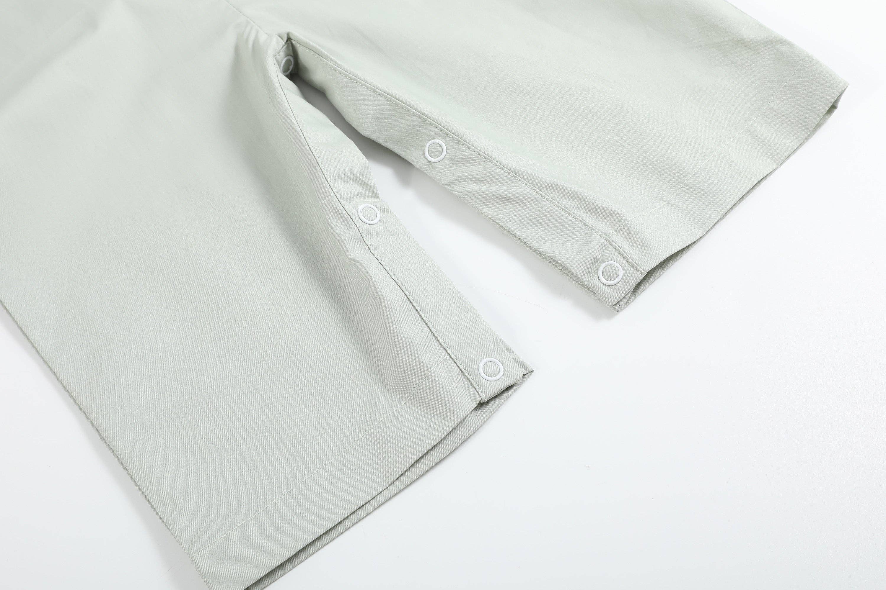 Sage Green Construction Smocked Overalls - Premium Baby & Toddler Outfits from Lil Cactus - Just $38.95! Shop now at Pat's Monograms