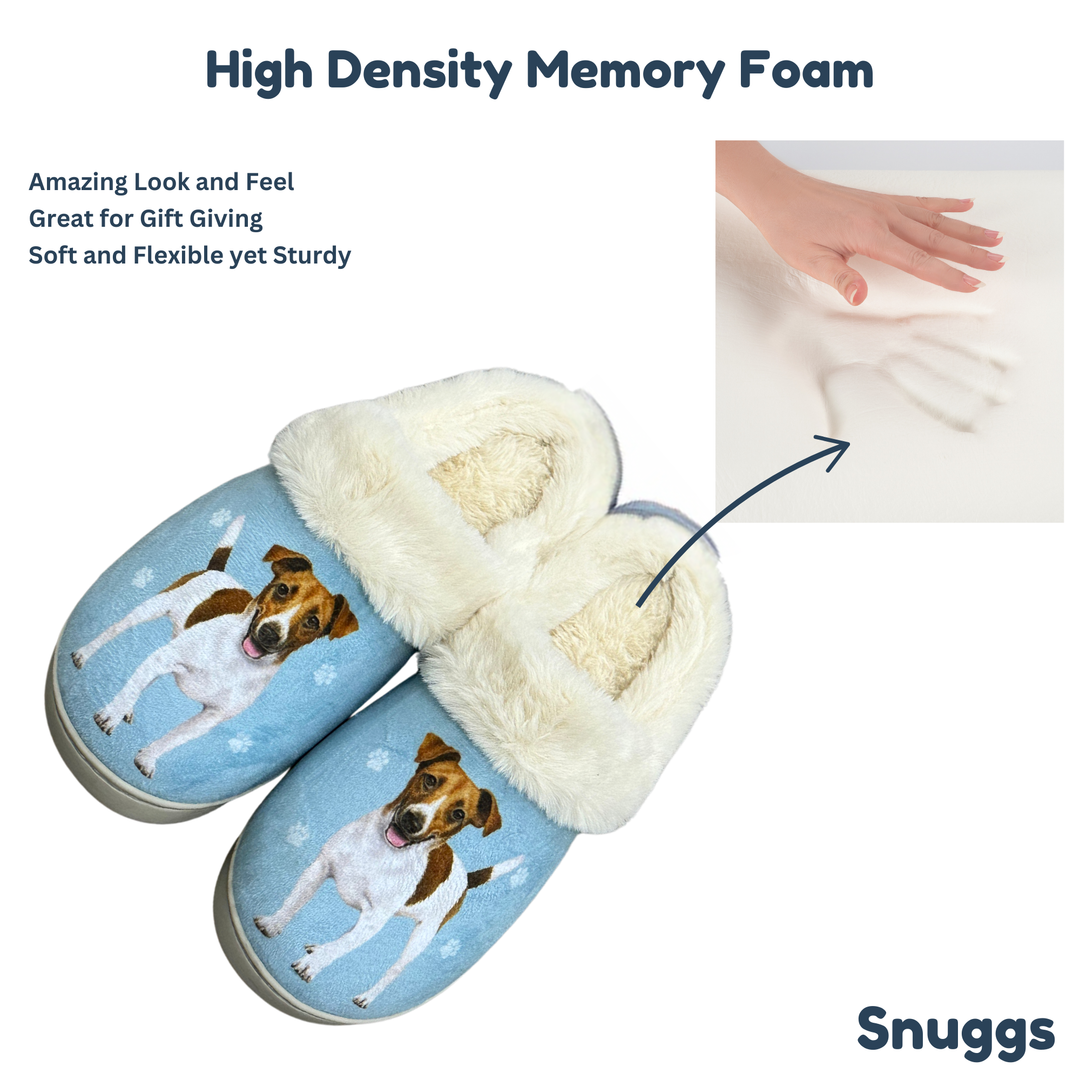 Jack Russel Snuggs Slipper - Premium Slippers from E&S Pets - Just $24.95! Shop now at Pat's Monograms