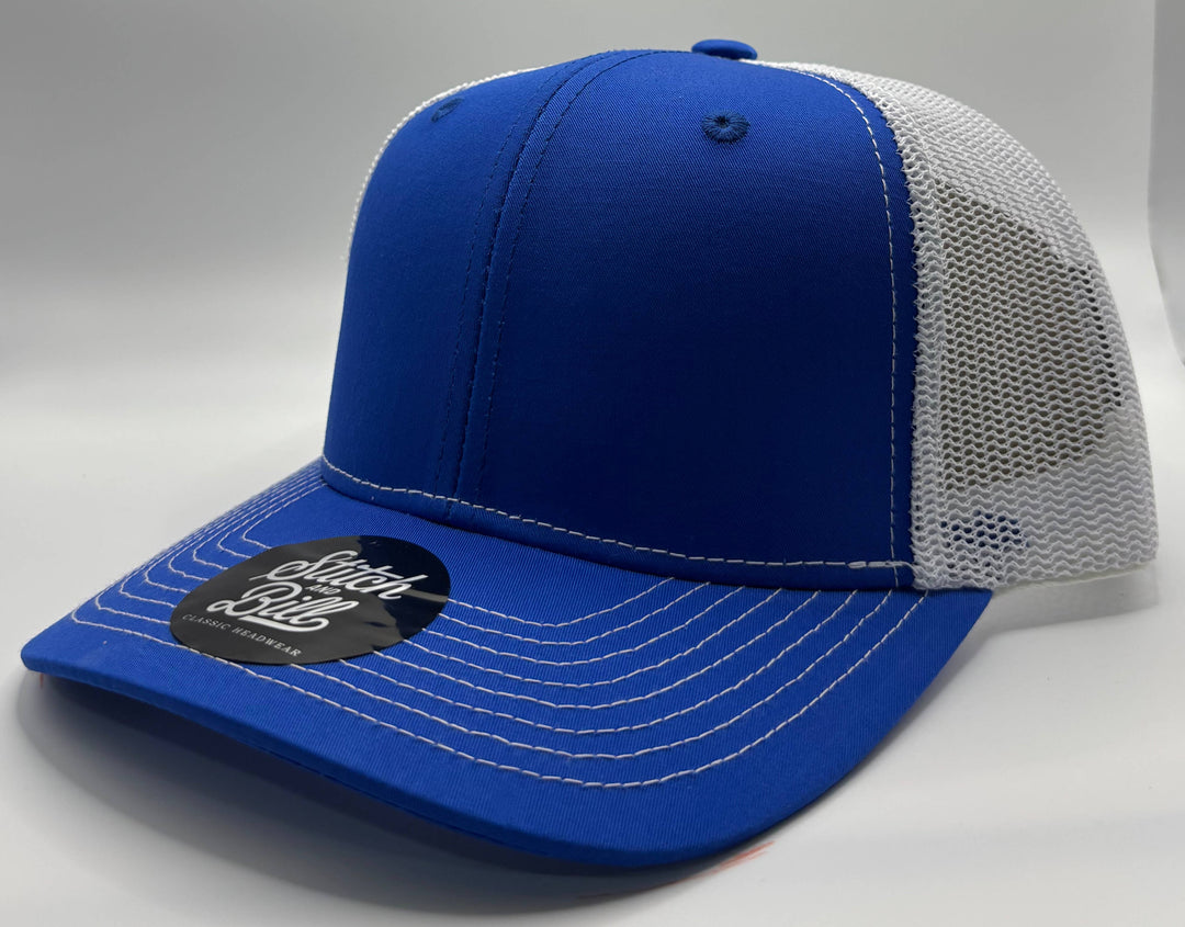 Trucker Adjustable Baseball Cap Premium Quality Men Women - Premium Headwear from Stitch and Bill Wholesale Hats - Just $9! Shop now at Pat's Monograms