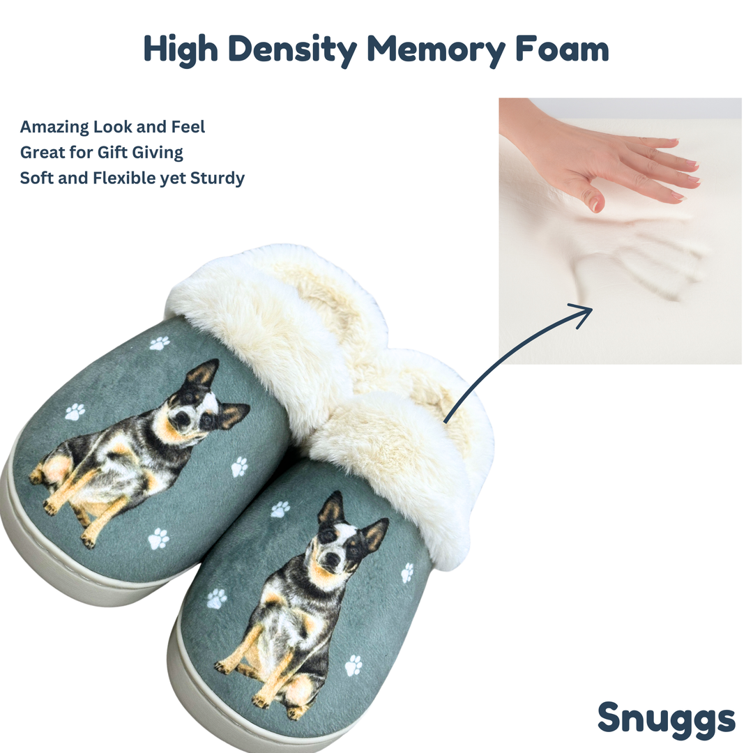 Australian Cattle Dog Snuggs Slipper - Premium Slippers from E&S Pets - Just $24.95! Shop now at Pat's Monograms