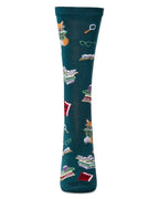 Book Nerd Bamboo Crew - Premium Socks from Infinity Classics International Inc. - Just $9.95! Shop now at Pat's Monograms