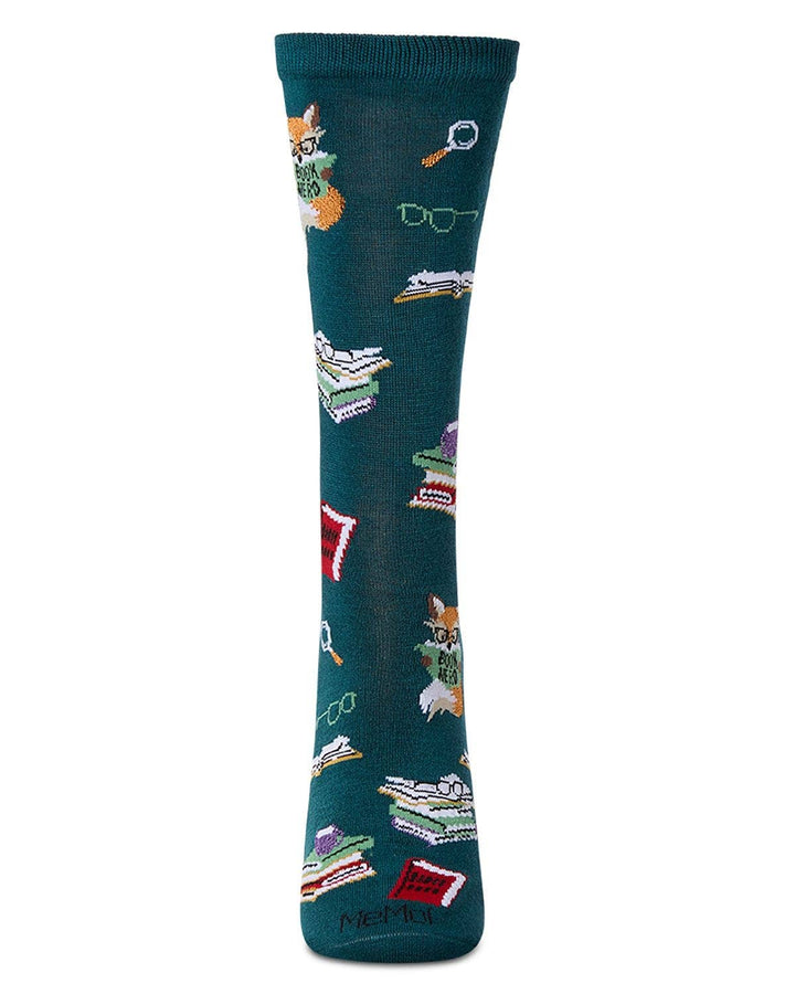 Book Nerd Bamboo Crew - Premium Socks from Infinity Classics International Inc. - Just $9.95! Shop now at Pat's Monograms