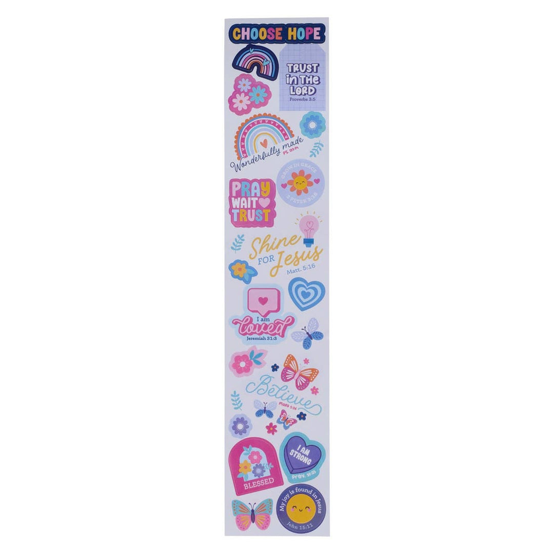 Sticker Roll Inspirational Shine For Jesus Matt. 5:16 - Premium Christian Gift Items from Christian Art Gifts - Just $4.95! Shop now at Pat's Monograms